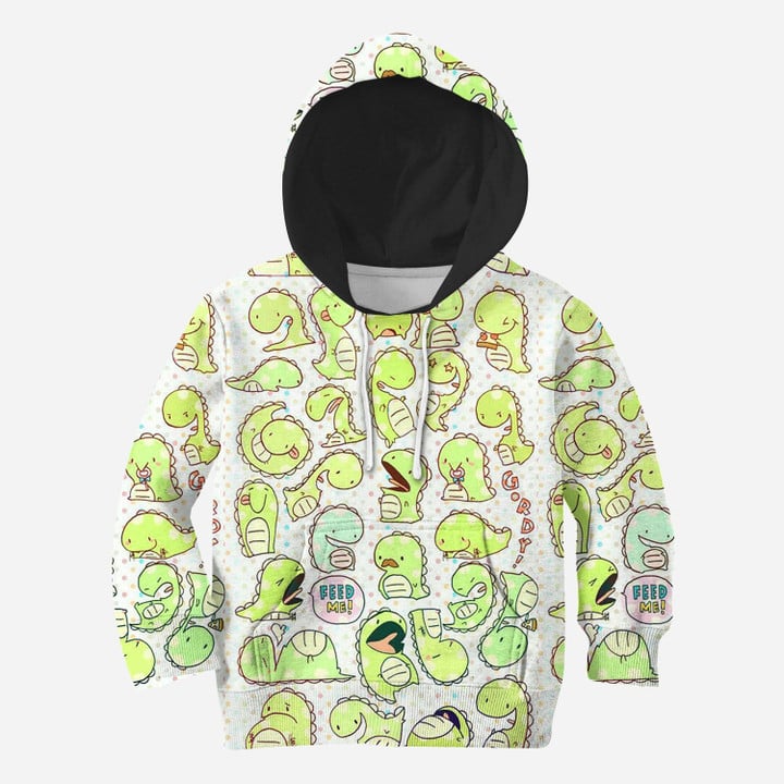 Beautiful 3D All Over Printed Dinosaur Clothes For Kids 01