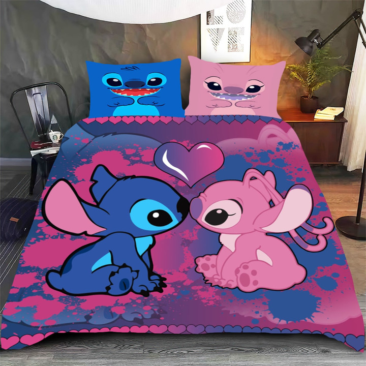 Couple Stitch Duvet Cover Bedding Set GINLIST05084