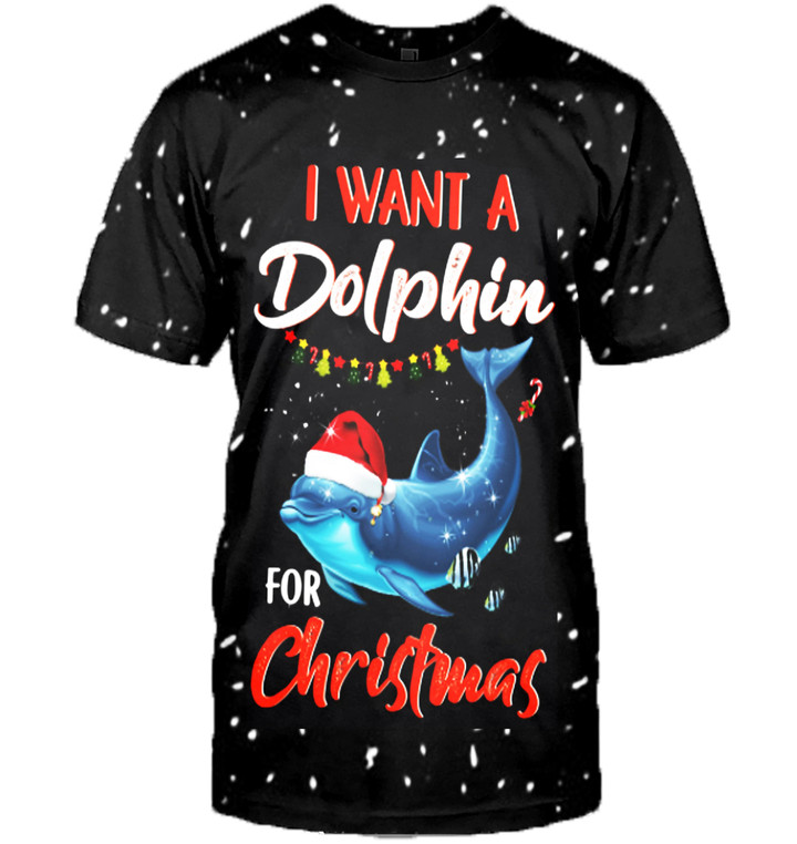 Dolphins 3D All Over Printed Shirts For Men And Women 07