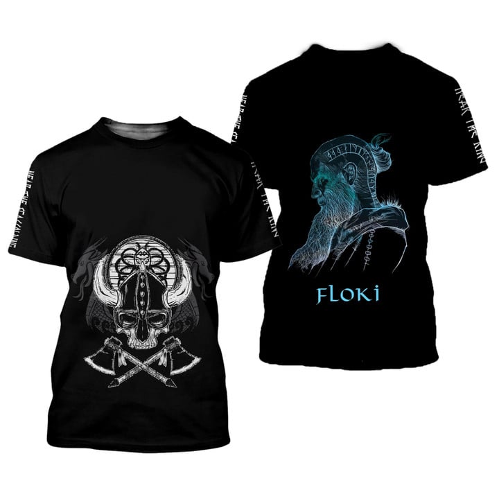 Floki 3D All Over Printed Shirts For Men And Women 79