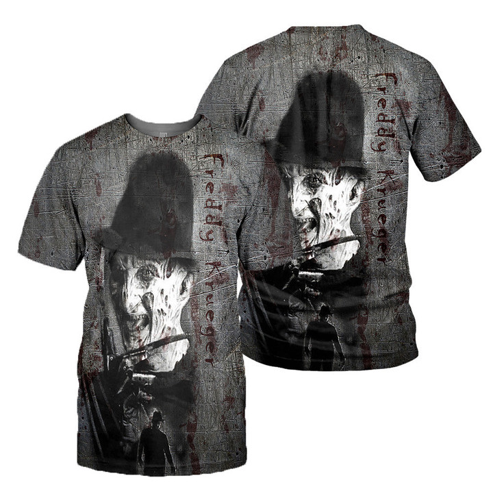 Freddy Krueger 3D All Over Printed Shirts For Men and Women 08