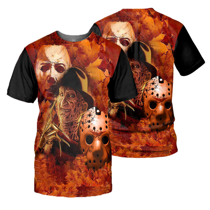 Horror Movies 3D All Over Printed Shirts For Men and Women 251