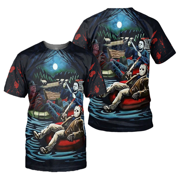 Horror Movies 3D All Over Printed Shirts For Men and Women 281