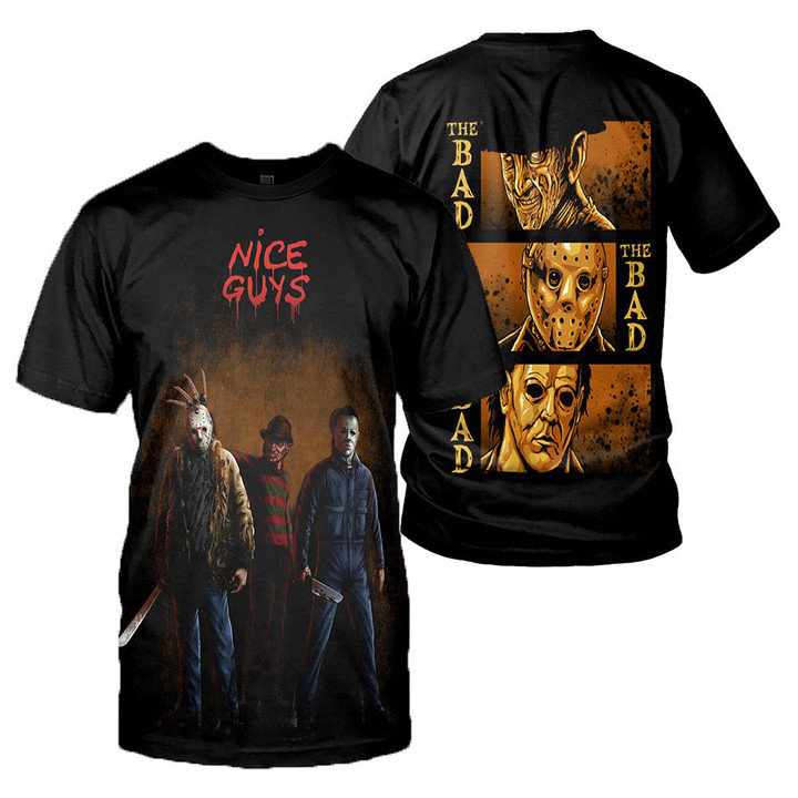 Horror Movies 3D All Over Printed Shirts For Men and Women 291