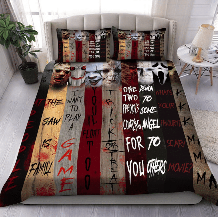 Horror Movies Characters Bedding Set GINHR37559