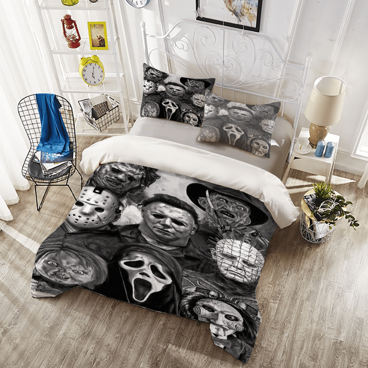 Horror Movies Characters Bedding Set GINHR39081