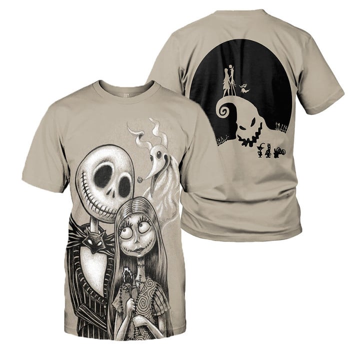 Jack & Sally Hoodie 3D All Over Printed Shirts For Men And Women 478