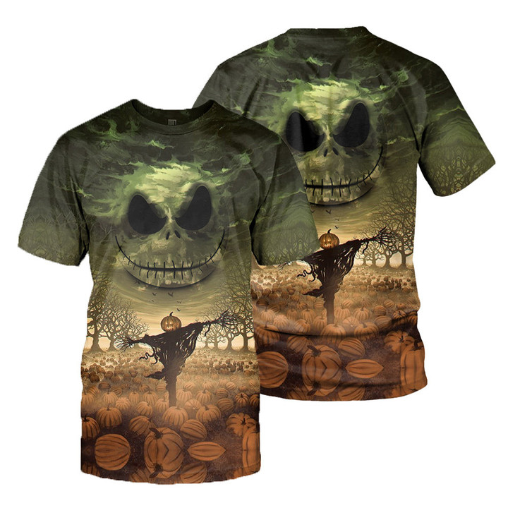 Jack Skellington 3D All Over Printed Shirts For Men And Women 05