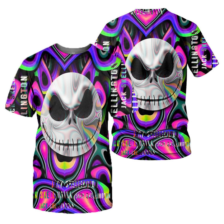 Jack Skellington 3D All Over Printed Shirts For Men And Women 153