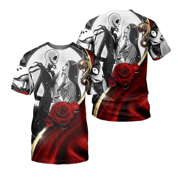 Jack Skellington 3D All Over Printed Shirts For Men And Women 156