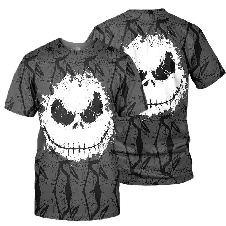 Jack Skellington 3D All Over Printed Shirts For Men And Women 166