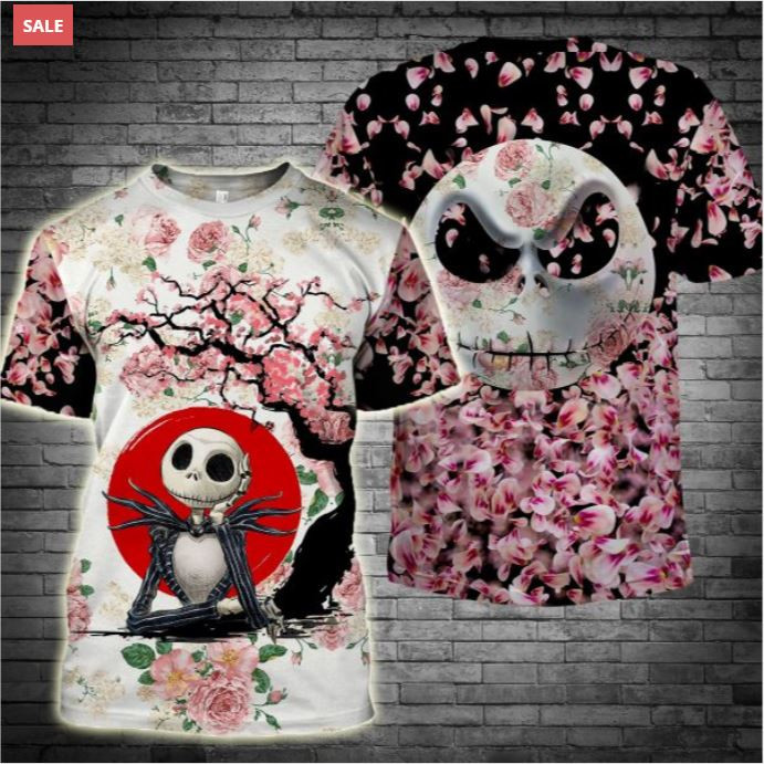 Jack Skellington 3D All Over Printed Shirts For Men And Women 169