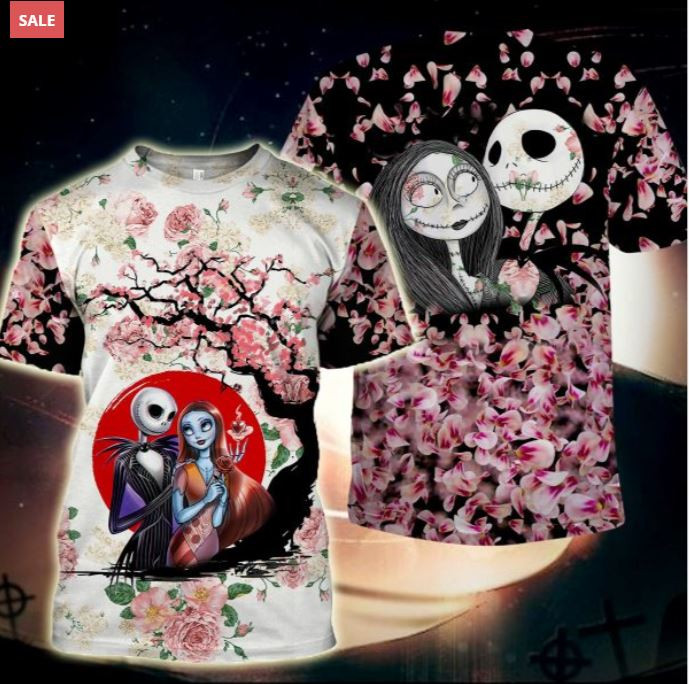 Jack Skellington 3D All Over Printed Shirts For Men And Women 172