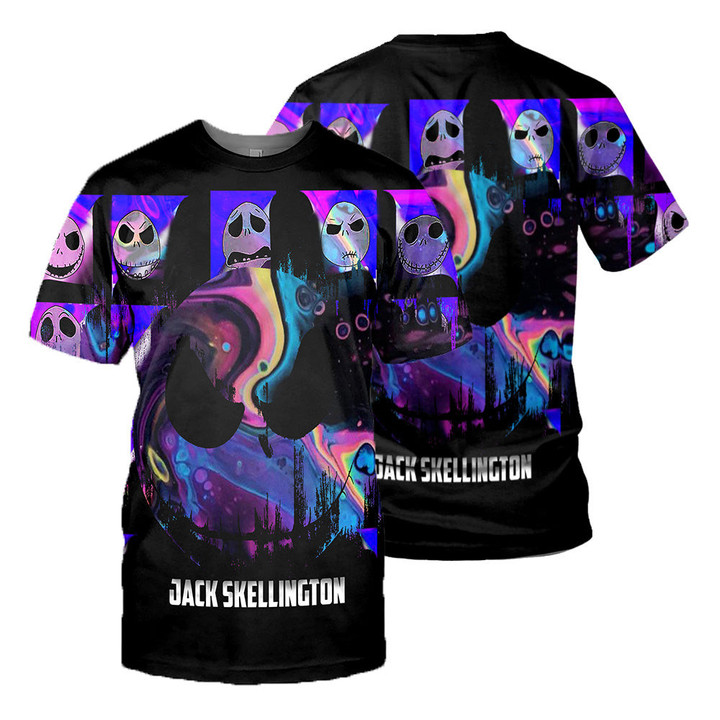Jack Skellington 3D All Over Printed Shirts For Men And Women 18