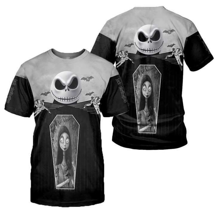 Jack Skellington 3D All Over Printed Shirts For Men And Women 184