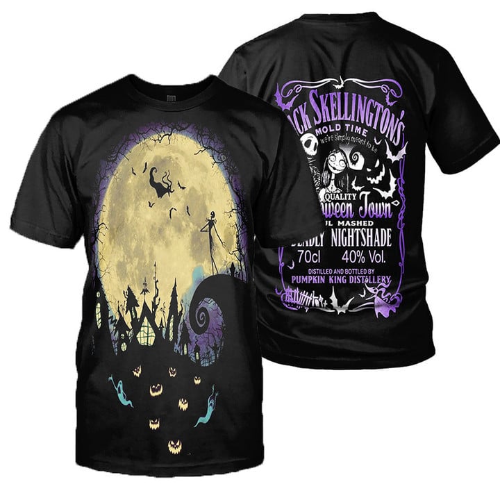 Jack Skellington 3D All Over Printed Shirts For Men And Women 203