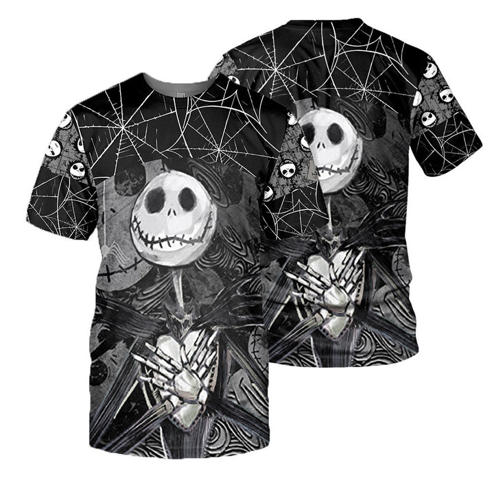 Jack Skellington 3D All Over Printed Shirts For Men And Women 239