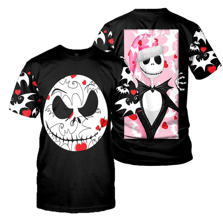 Jack Skellington 3D All Over Printed Shirts For Men And Women 263