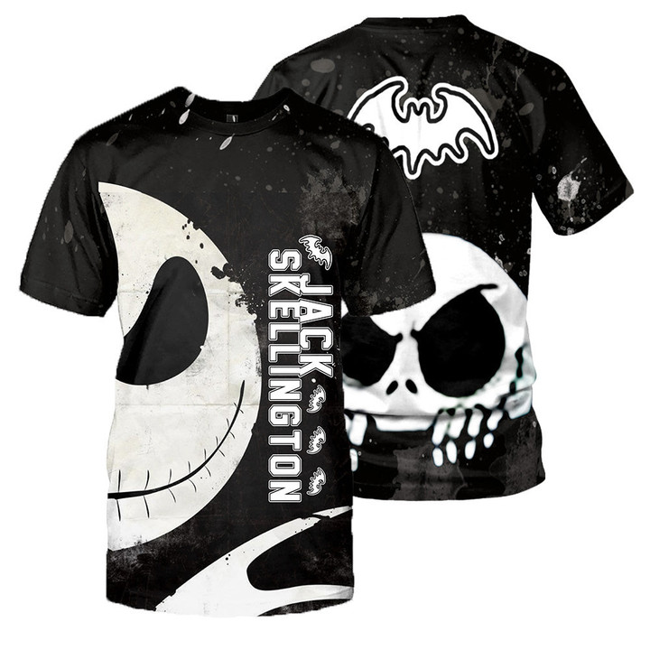 Jack Skellington 3D All Over Printed Shirts For Men And Women 264