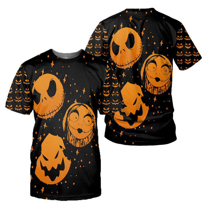 Jack Skellington 3D All Over Printed Shirts For Men And Women 280