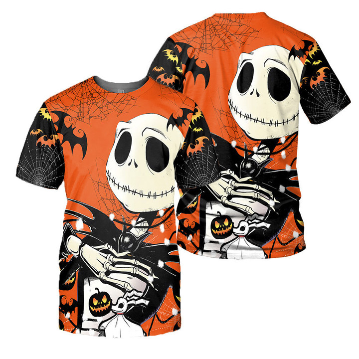 Jack Skellington 3D All Over Printed Shirts For Men And Women 289
