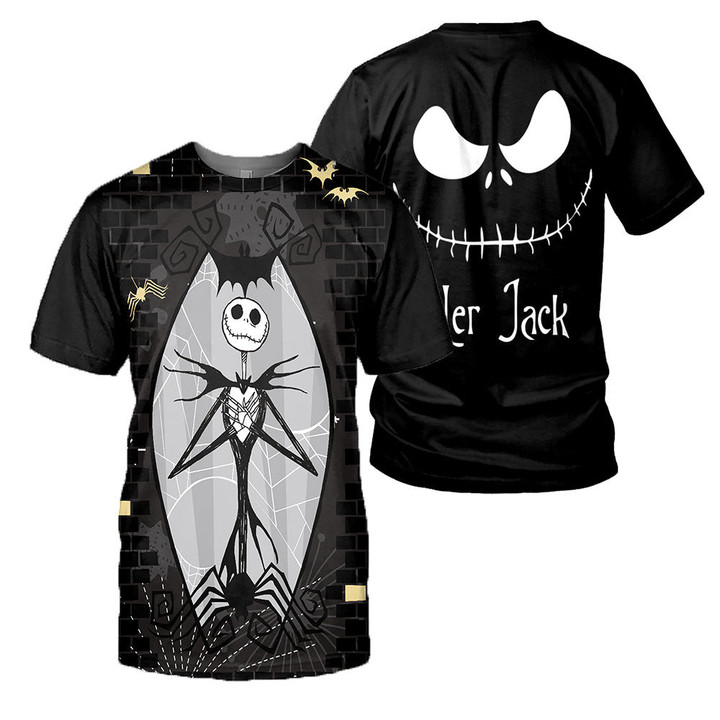 Jack Skellington 3D All Over Printed Shirts For Men And Women 313