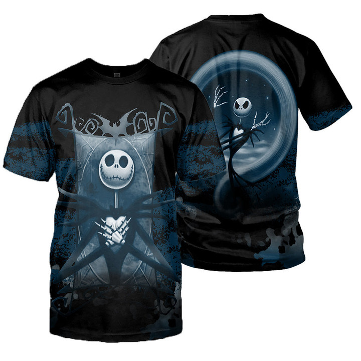 Jack Skellington 3D All Over Printed Shirts For Men And Women 316