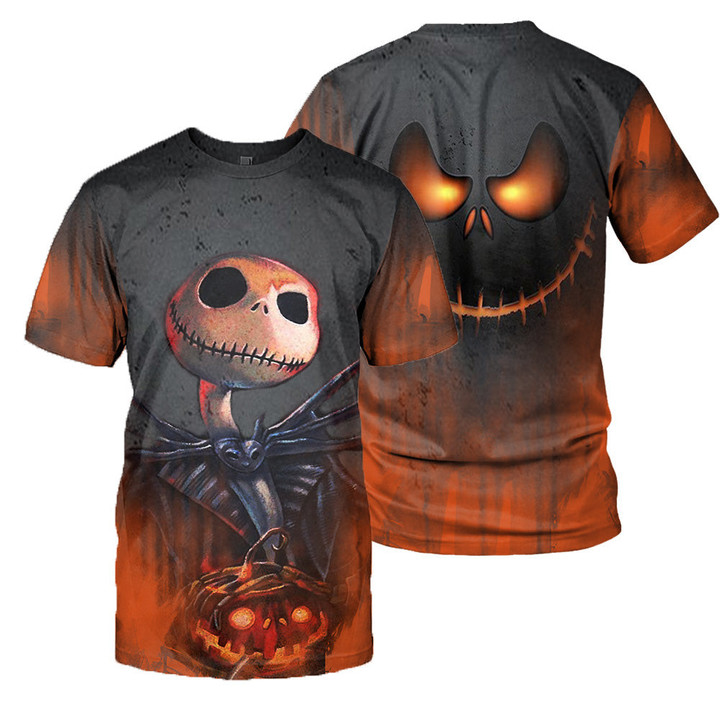 Jack Skellington 3D All Over Printed Shirts For Men And Women 323