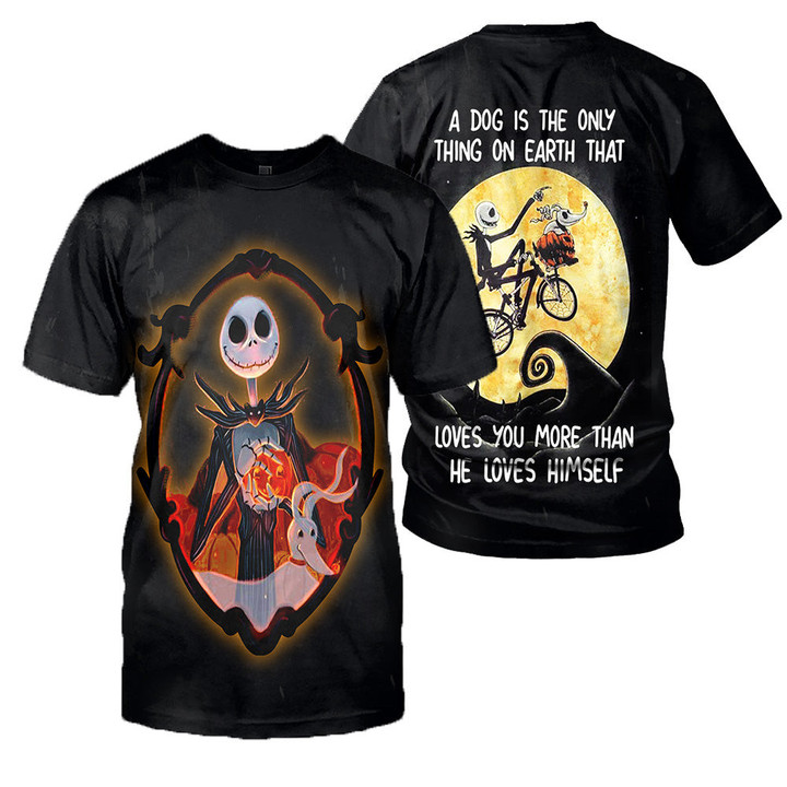 Jack Skellington 3D All Over Printed Shirts For Men And Women 324
