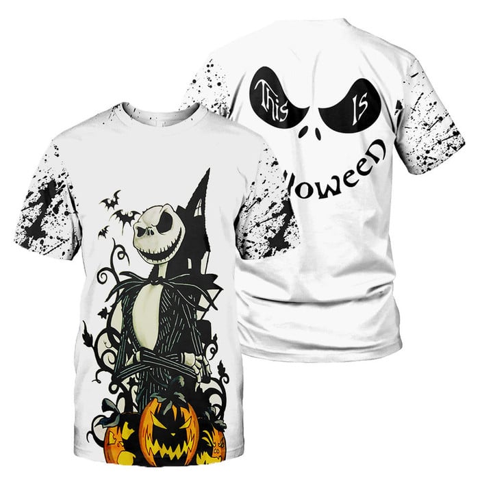 Jack Skellington 3D All Over Printed Shirts For Men And Women 335