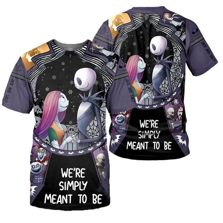 Jack Skellington 3D All Over Printed Shirts For Men And Women 367