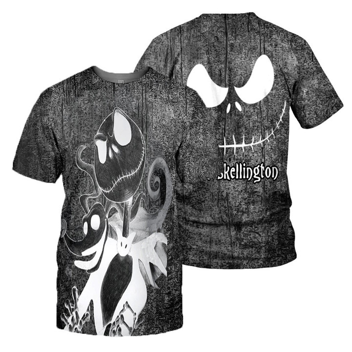 Jack Skellington 3D All Over Printed Shirts For Men And Women 37