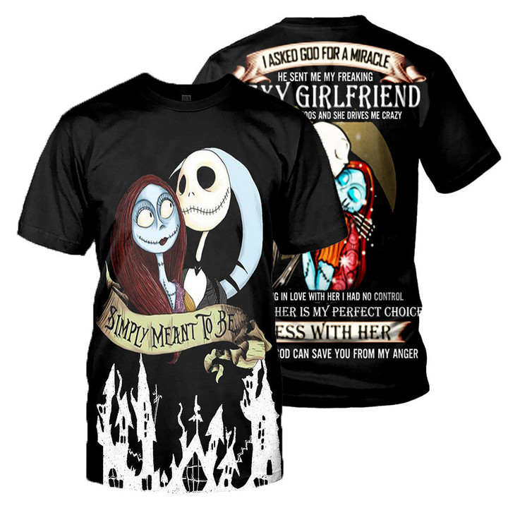 Jack Skellington 3D All Over Printed Shirts For Men And Women 370