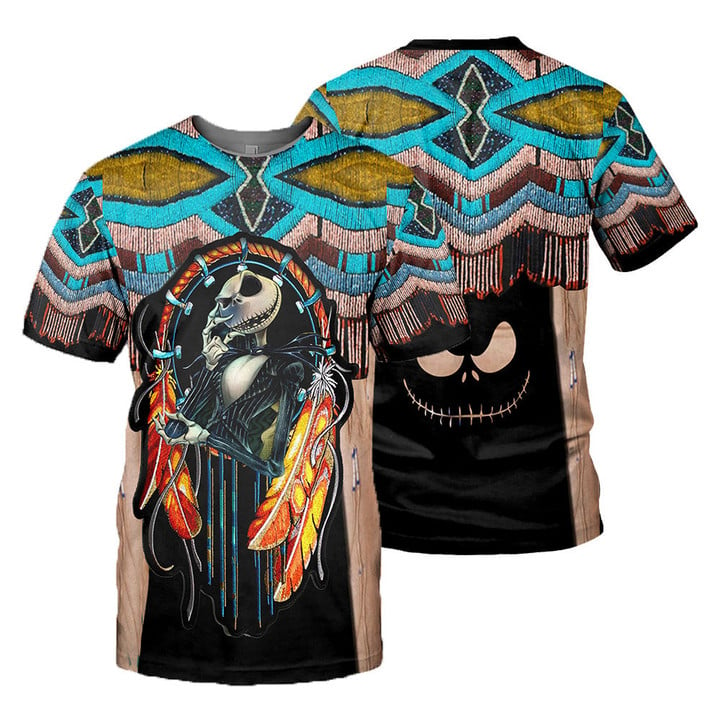 Jack Skellington 3D All Over Printed Shirts For Men And Women 386