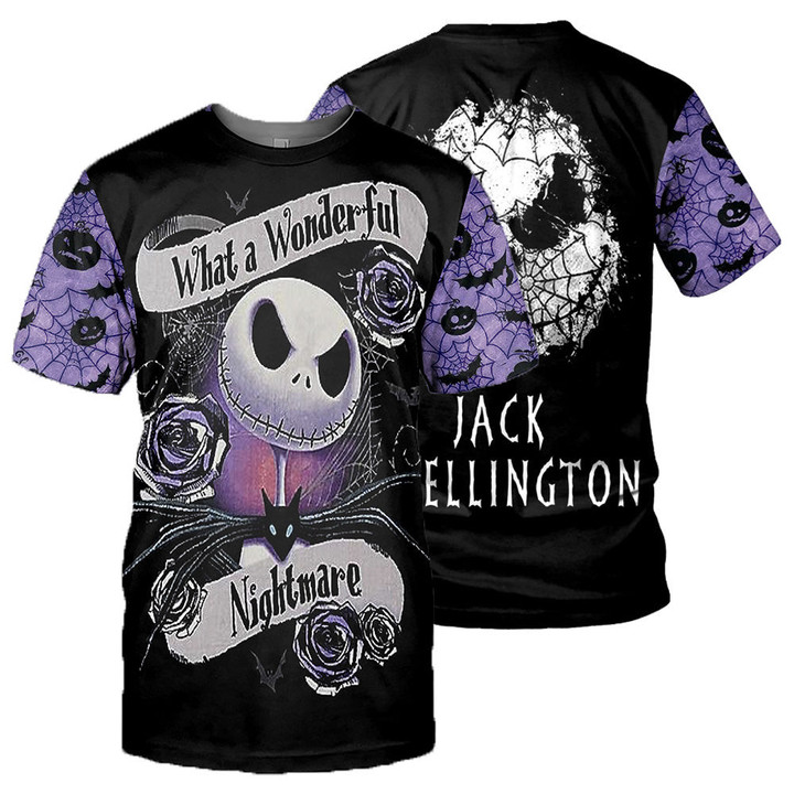 Jack Skellington 3D All Over Printed Shirts For Men And Women 395