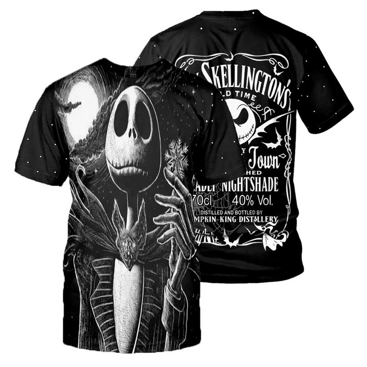 Jack Skellington 3D All Over Printed Shirts For Men And Women 421