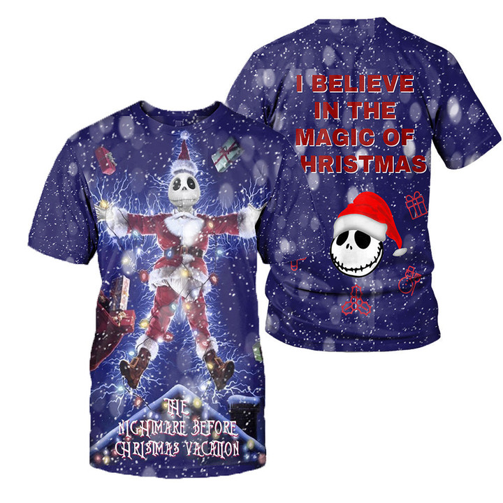 Jack Skellington 3D All Over Printed Shirts For Men And Women 424