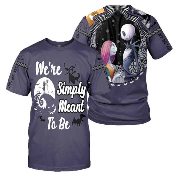 Jack Skellington 3D All Over Printed Shirts For Men And Women 428