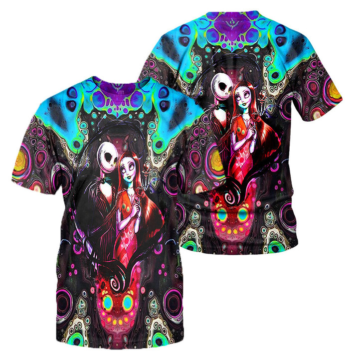 Jack Skellington 3D All Over Printed Shirts For Men And Women 74