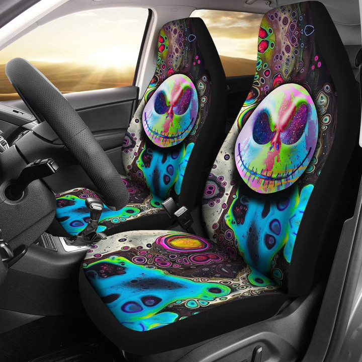Jack Skellington Color Car Seat Cover 66