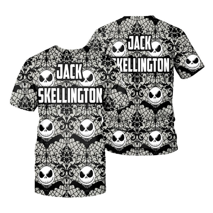 Jack Skellington Hoodie 3D All Over Printed Shirts For Men And Women 496