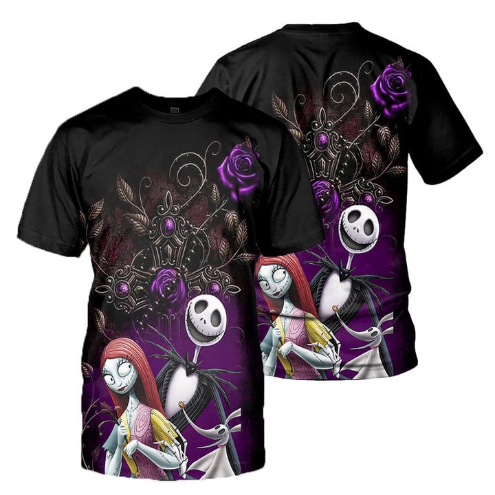 Jack Skellington Hoodie 3D All Over Printed Shirts For Men And Women 510