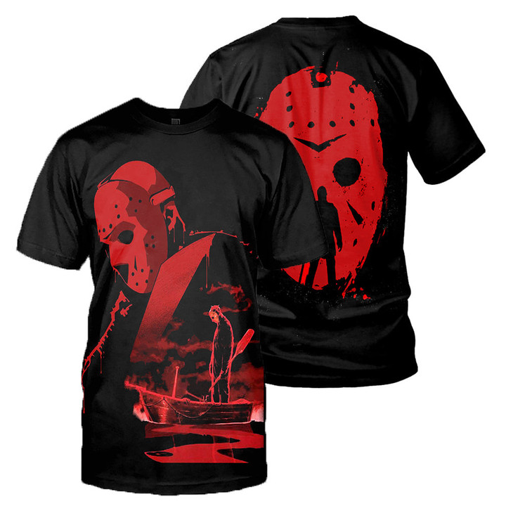 Jason Voorheers 3D All Over Printed Shirts For Men and Women