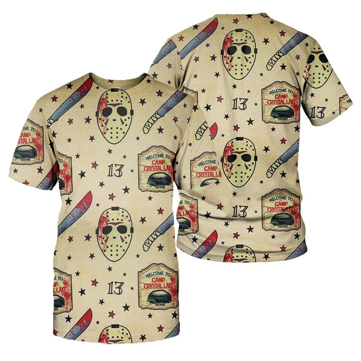Jason Voorhees 3D All Over Printed Shirts For Men and Women 138