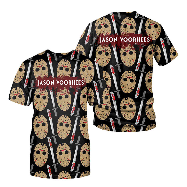 Jason Voorhees 3D All Over Printed Shirts For Men and Women 139