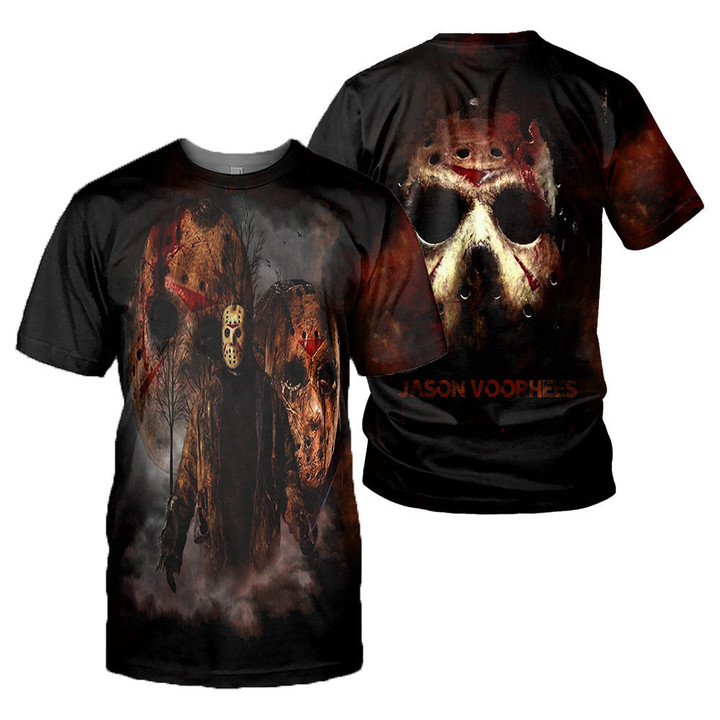 Jason Voorhees 3D All Over Printed Shirts For Men and Women 155