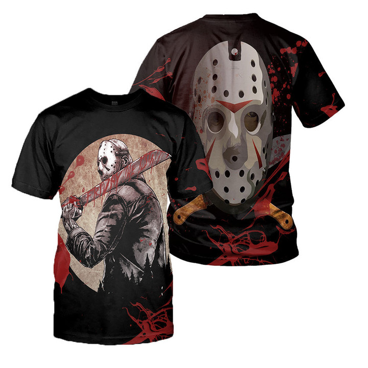 Jason Voorhees 3D All Over Printed Shirts For Men and Women 271