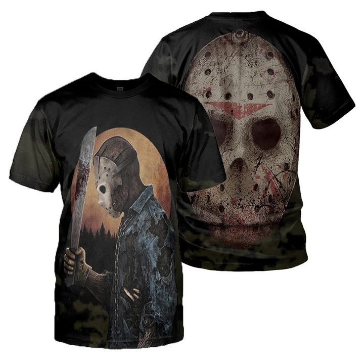Jason Voorhees 3D All Over Printed Shirts For Men and Women 272