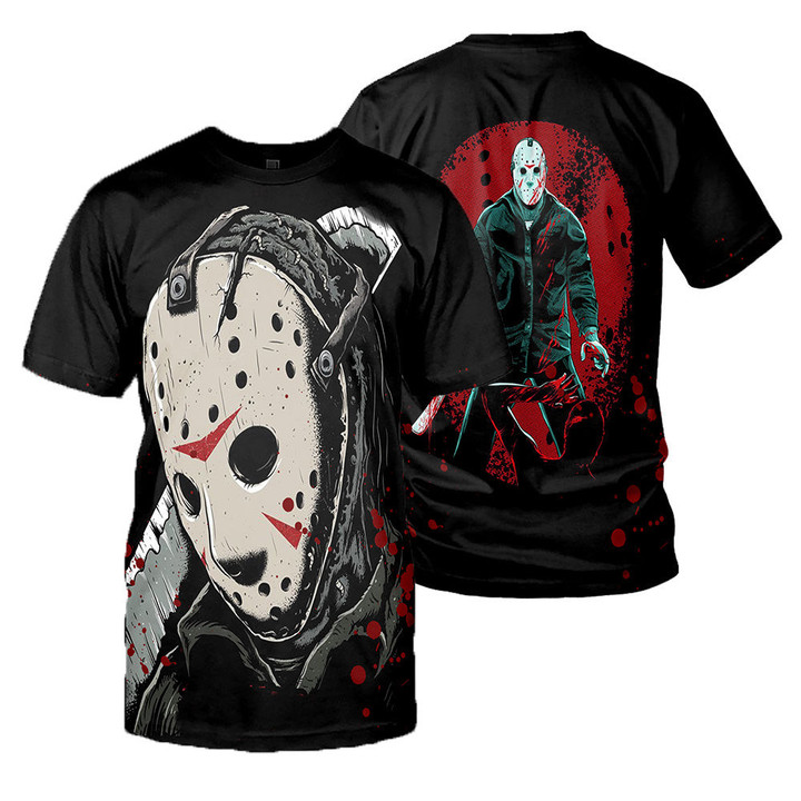 Jason Voorhees 3D All Over Printed Shirts For Men and Women 276