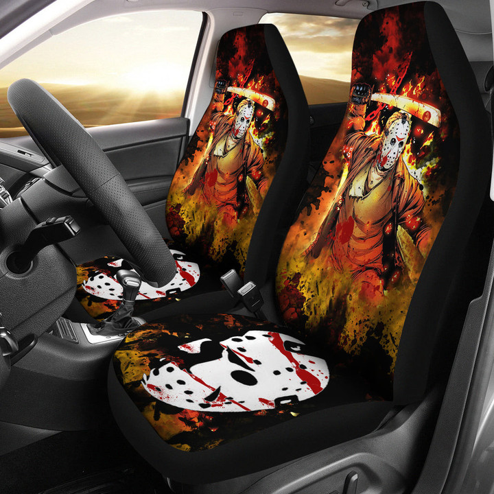 Jason Voorhees Car Seat Cover 06